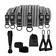 Resistance Bands Exercise Bands Heavy Duty Fitness Bands Set with Handles Workout Bands Multi-Function Home Gym Equipment