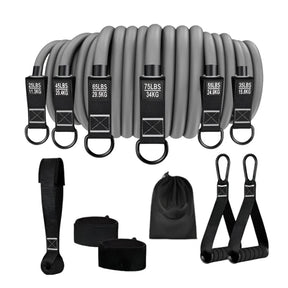 Resistance Bands Exercise Bands Heavy Duty Fitness Bands Set with Handles Workout Bands Multi-Function Home Gym Equipment