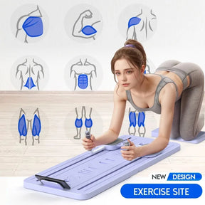 6in1Multi-functional Fitness Board Abdominal Musculation Machine Pilates Equipment Gym Equipment for Home Pelvic Muscle Trainer