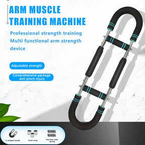 u shape Hand Gripper Strengths Twister Arm Trainer Power Twister Bar Fitness Equipment for Men and Women Home Workout