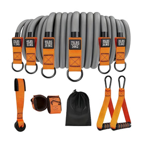 Resistance Bands Exercise Bands Heavy Duty Fitness Bands Set with Handles Workout Bands Multi-Function Home Gym Equipment